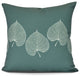 Leaf Print 2, Floral Print Pillow, Green, 20" x 20"