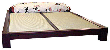 Tatami Platform Bed, Natural, King