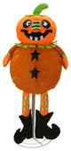 35" Battery Operated Standing Pumpkin, 35 Warm White LED Lights