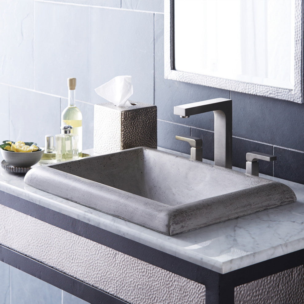Montecito Bathroom Sink, Ash