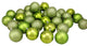 Kiwi Green Shatterproof 4-Finish Christmas Ball Ornaments 3.25", 80mm