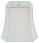 Royal Designs Square Cut Corner Basic Lampshade, Antique Gold, White, 10x16x14