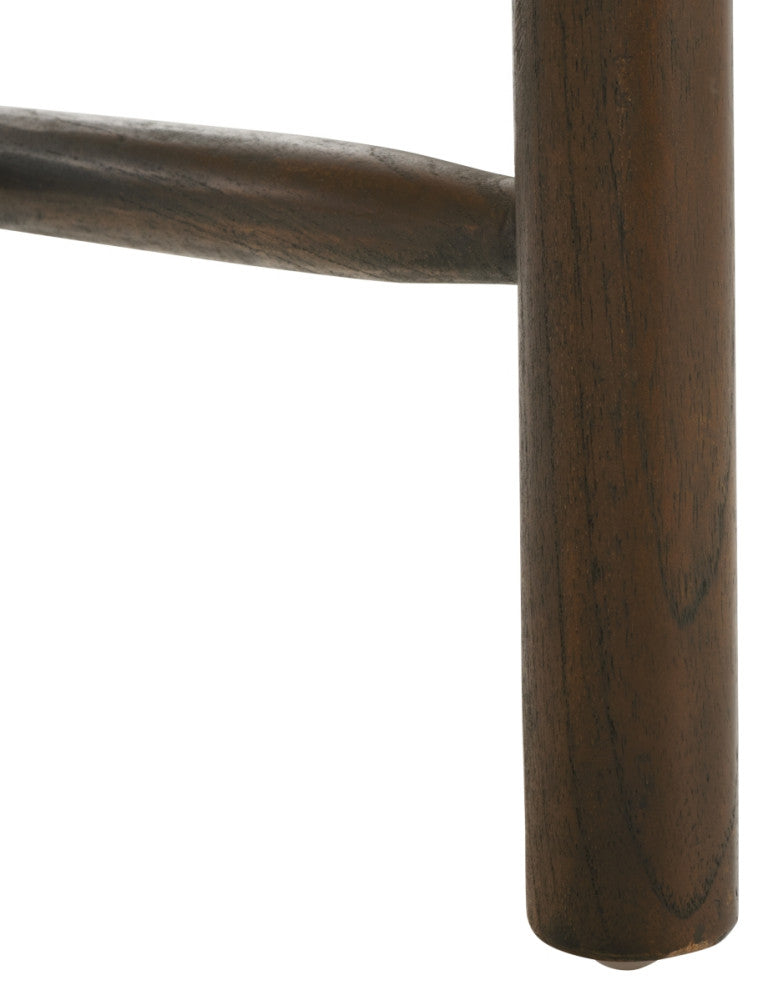 Safavieh Couture Valdina Woven Leather Acccent, Brown/Walnut