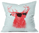 Nick Nelson Young Buck Outdoor Throw Pillow