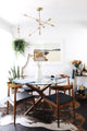 Modern Wooden Dining Chair, Walnut