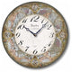 Antique-Style 12  Inch Olde World Map Wall Clock