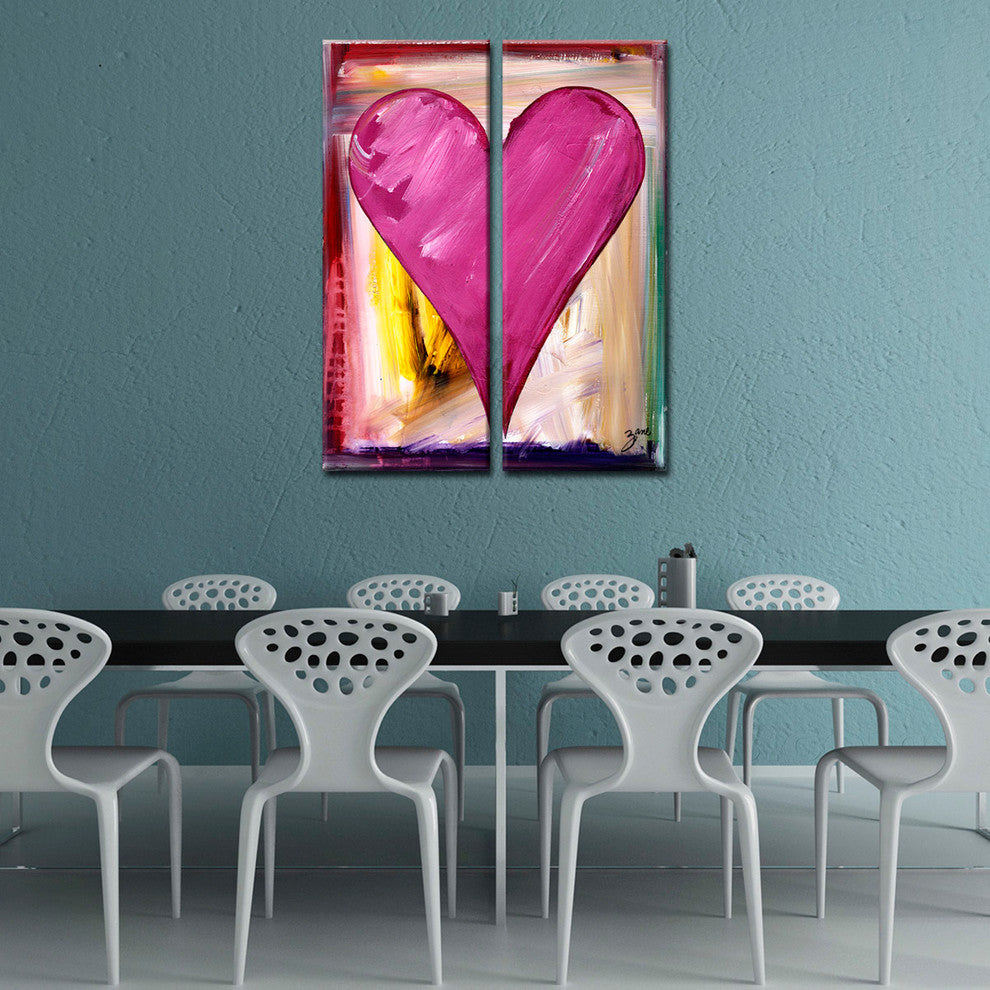 Heartwork "Daffodil" 2-Piece Canvas Art Set, 30"x12"