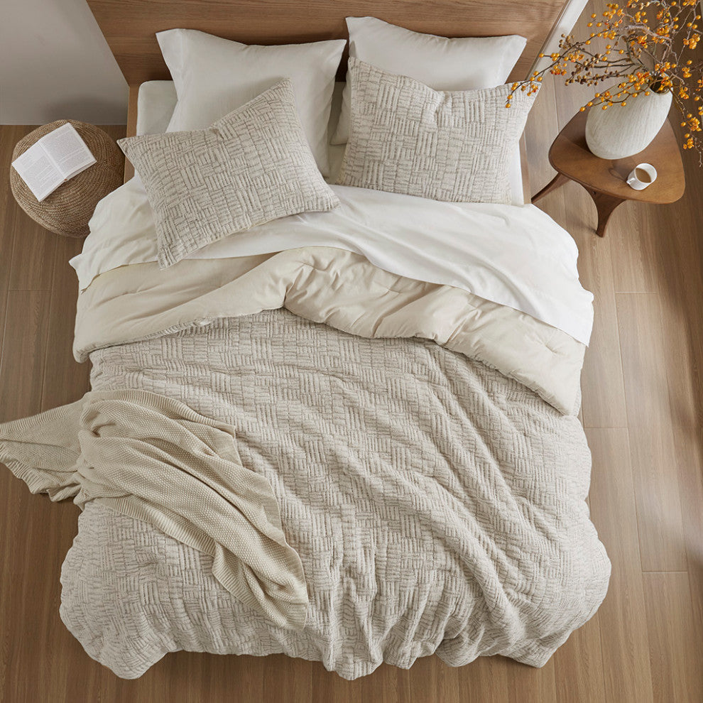 Chapel Hill Harper Oversized Cotton Matelasse Comforter Set