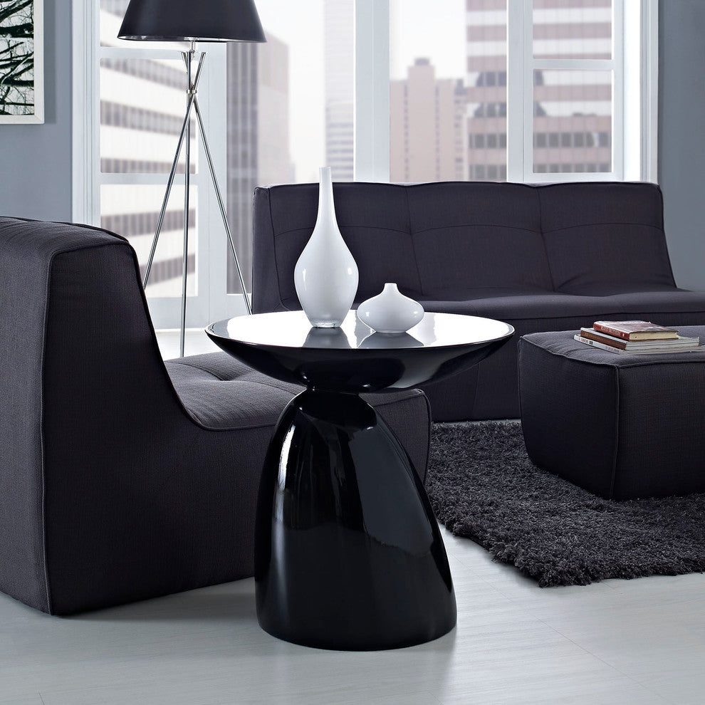 Modern Contemporary Living Room Side Table Black