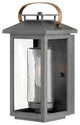 Hinkley Atwater Medium Wall Mount Lantern, Ash Bronze