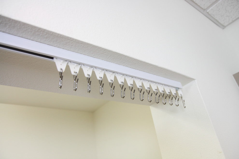 Multi-Purpose Room Divider Track Kit 10'