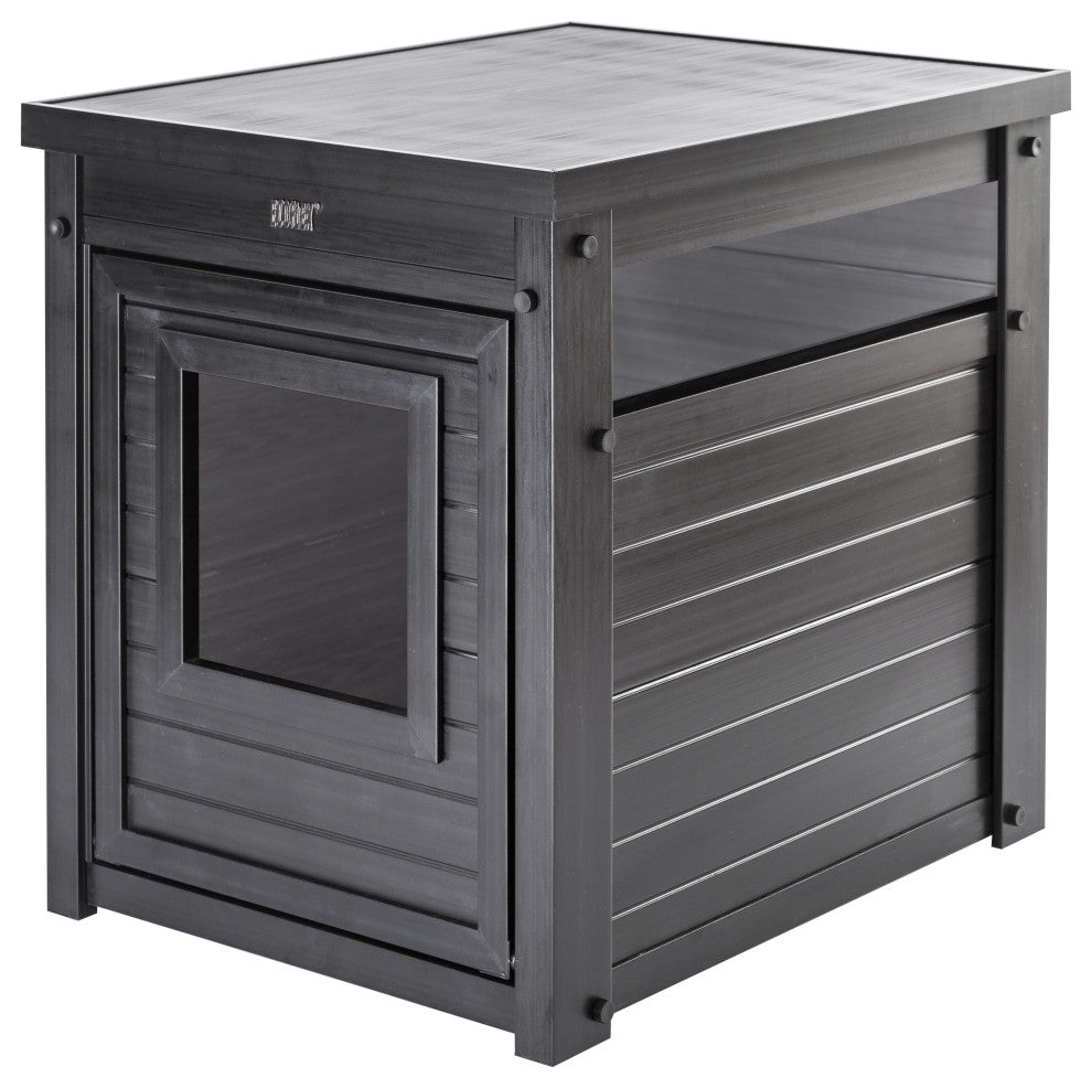 ECOFLEX® Litter Box Cover End Table, Espresso, Standard