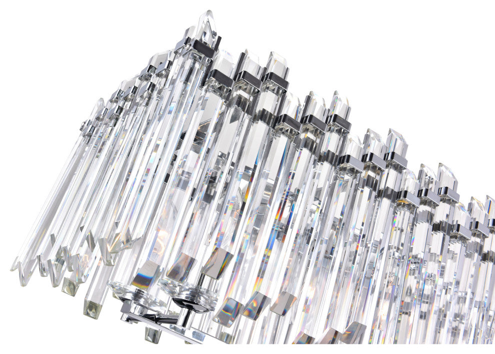 Henrietta 10 Light Chandelier With Chrome Finish