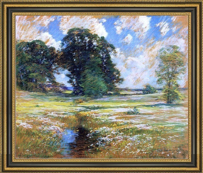 John Appleton Brown Spring MarshlandFramed Premium Canvas Print, 16"x20"