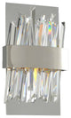 Glacier LED Wall Bracket, Chrome