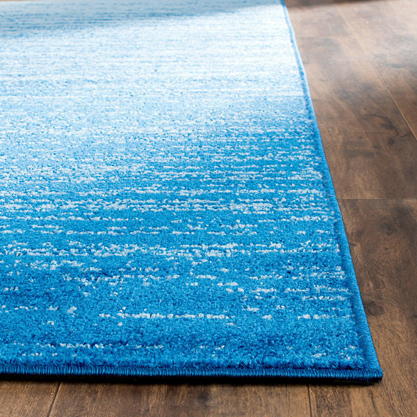 Safavieh Adirondack Adr113F Vintage/Distressed Rug, Light Blue/Dark Blue, 5'1" X