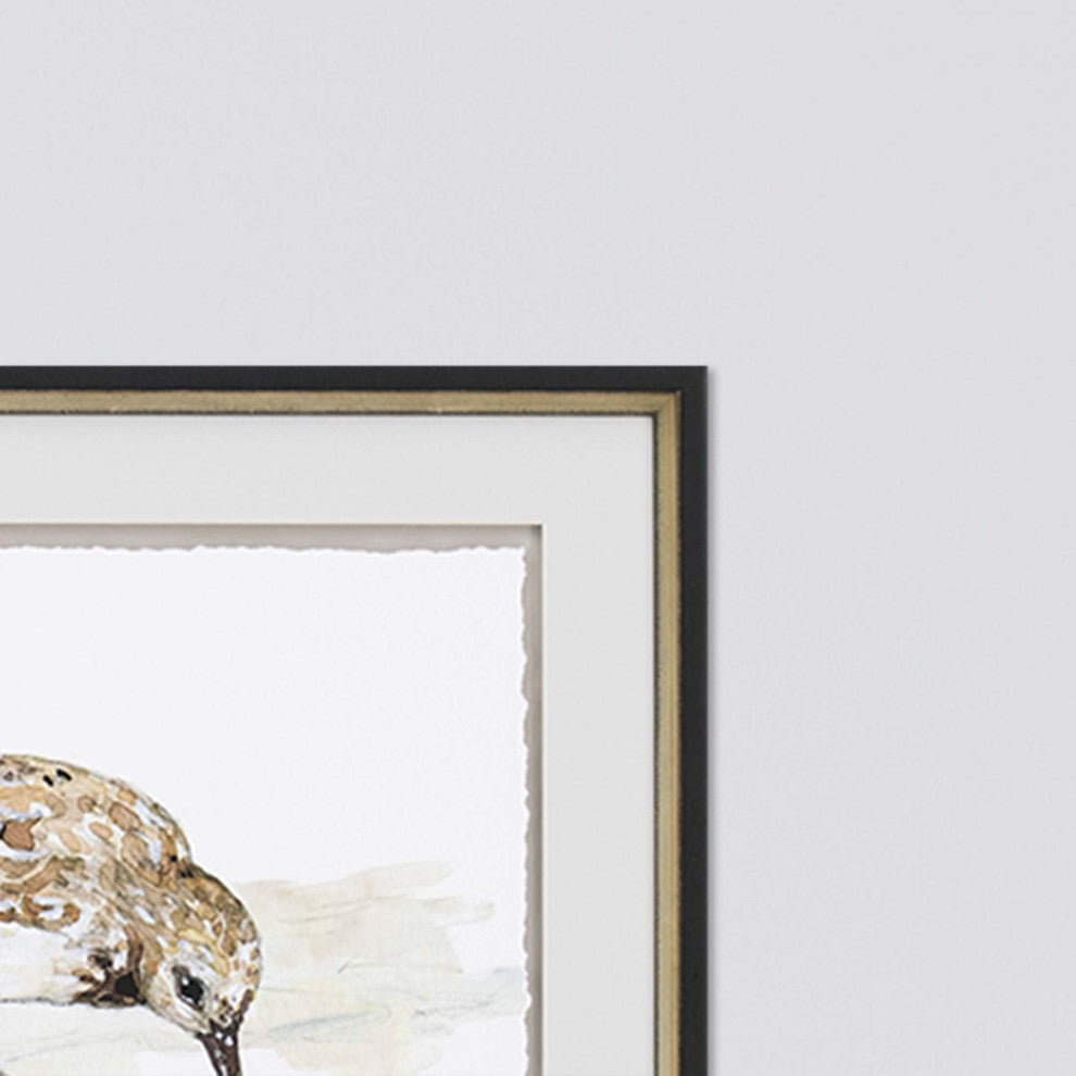 2-Piece "Sandpiper" Framed Artwork Set