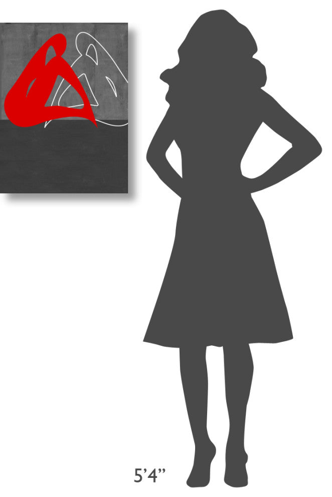 "Red Woman" Fine Art Print