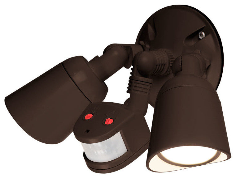 WAC Lighting Endurance Double Spot Light LED 5000K Cool White, Bronze