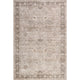 Bayberry Spill Proof Vintage Machine Washable Area Rug, Sand 3'x5'