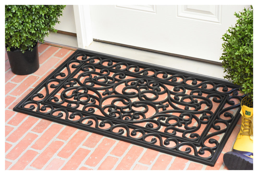 Serendipity Rubber Doormat, 24"x39"