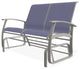 Belle Isle Sling 2-Seat Glider, Breeze/Snow