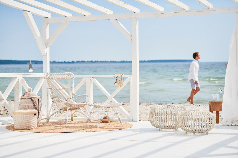 Franco Albini Exterior Ottoman, Small