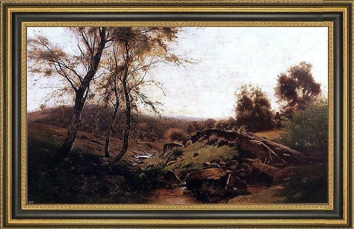 Arthur Parton in The Neversink Valley Framed Premium Canvas Print, 18"x27"