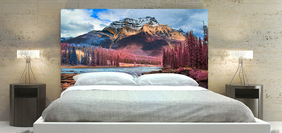 "Winter Waterfalls" Headboard
