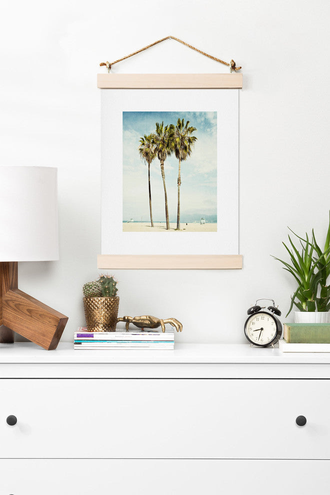 Deny Designs Bree Madden Venice Beach Palms Art Print