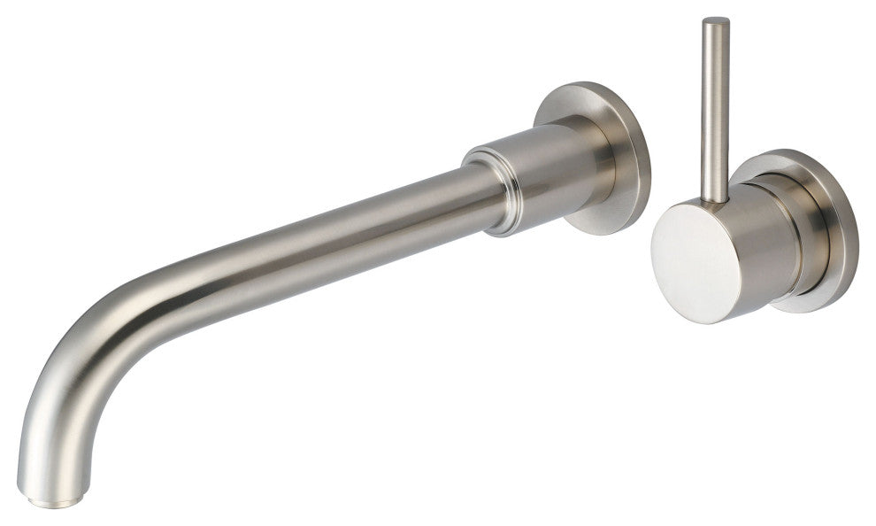 Motegi Single Handle Wall Mount Bath Sink Faucet, Pvd Brushed Nickel