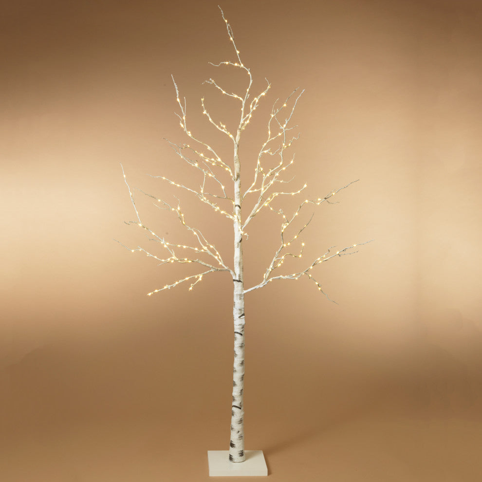 82.67" Lighted Birch Tree, 250 WW LED Lights