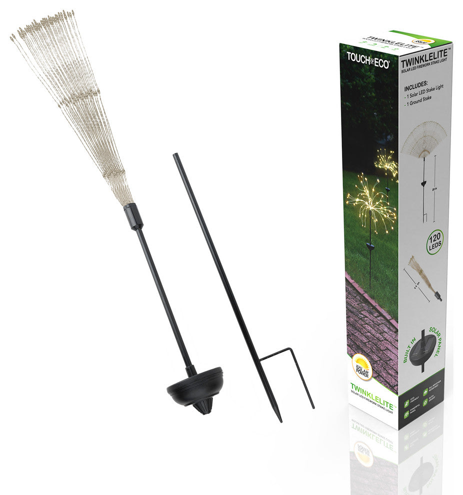 Solar LED Firework Garden Stake Light