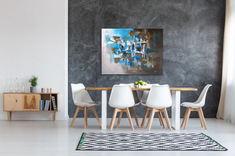 40"x 30" Skyland  Original Large Modern Painting