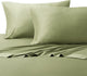 300 TC Silky 100% Bamboo Viscose Sheet Set, Sage, Olympic Queen