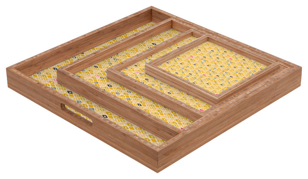 Deny Designs Cori Dantini Diamond Parade Square Tray