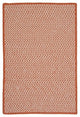 Outdoor Houndstooth Tweed OT19 Orange Indoor/Outdoor Area, Rectangular 2'x8'