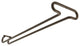 18" Bar/Restaurant Stemware Holder, Oil Rubbed Bronze, 4.25"Wx18"Dx1.5"H