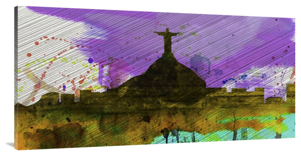 "Rio City Skyline" Fine Art Print