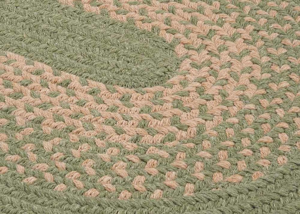Colonial Mills Jackson JK60 Palm Traditional Area Rug, Round 4'x4'