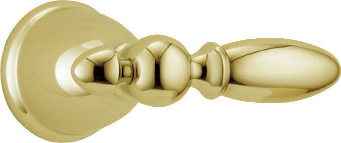 Delta Victorian Metal Lever Handle Kit - Floor Mount, Polished Brass