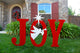 Joy Stake Sign With Trumpeting Angel