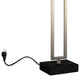 Torren 1 Light Table Lamp With Satin Nickel Finish