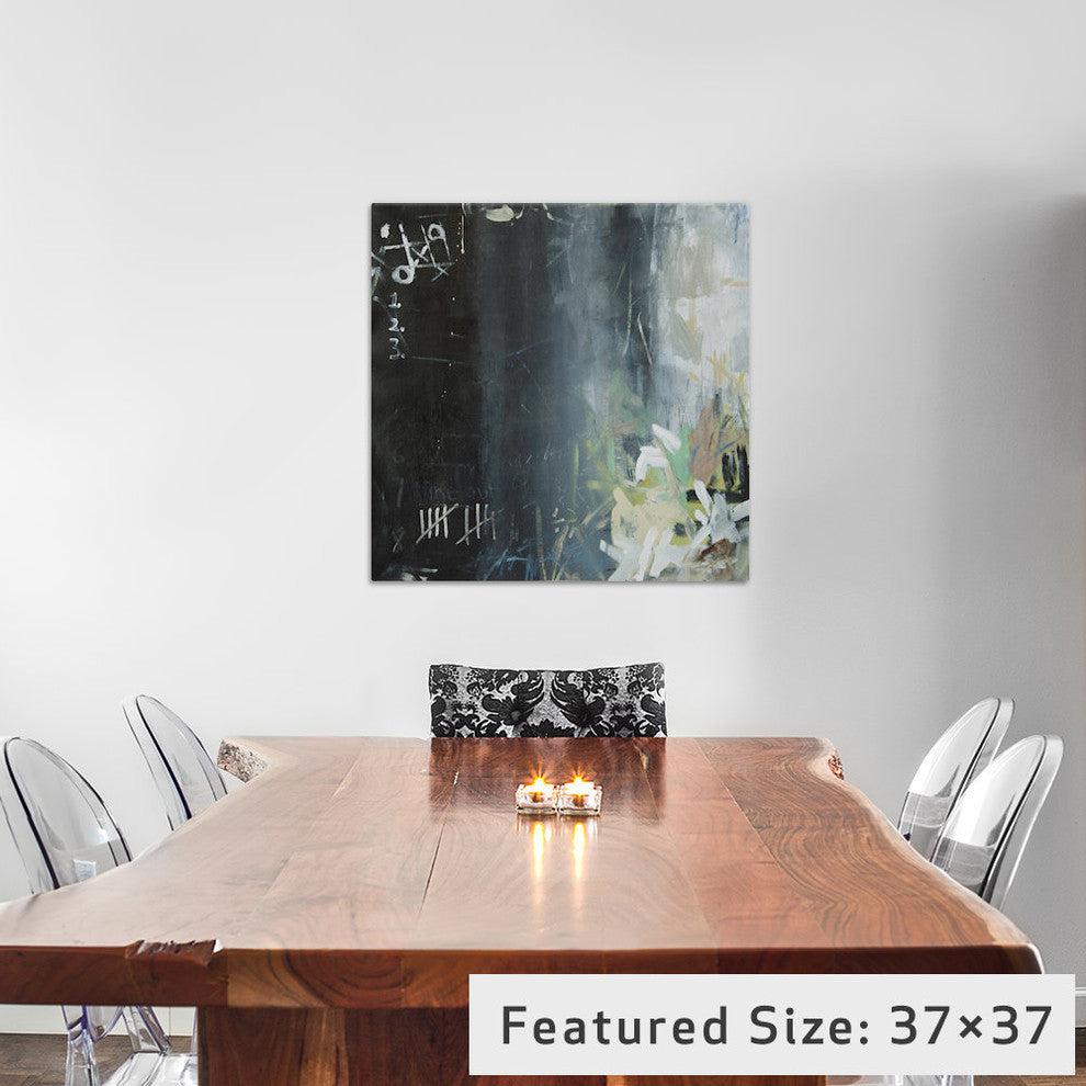 "Chalk One Up" by Julian Spencer Canvas Print, 37" X 1.5" X 37"