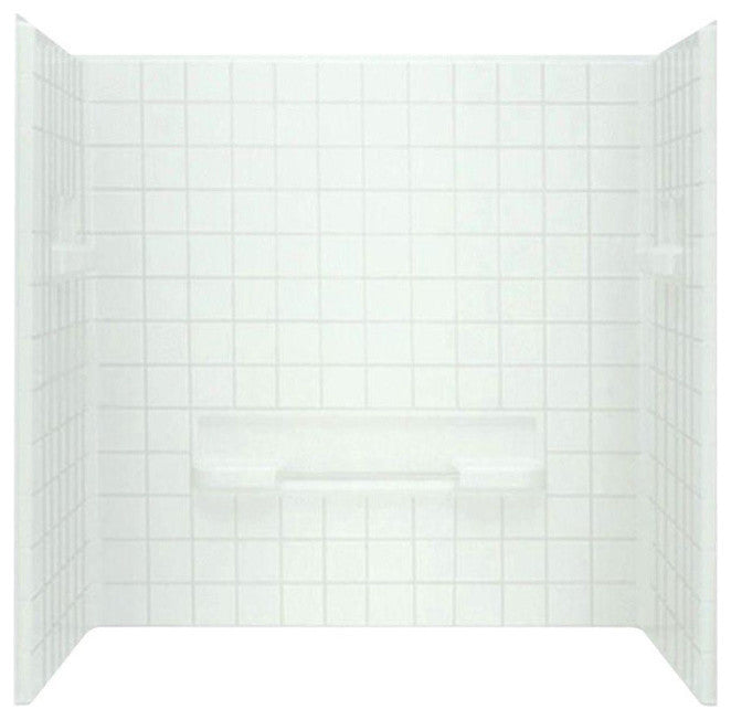 Sterling  Advantage 60"x35.25"x59.25" Tile Shower Surround
