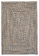 Colonial Mills Corsica CC49 Lake Blue Indoor/Outdoor Area Rug, Rectangular 2'x3'