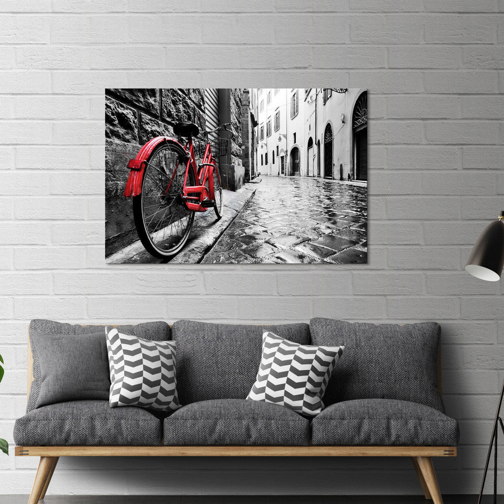 Yosemite Home Decor The Red Bike Wall Art