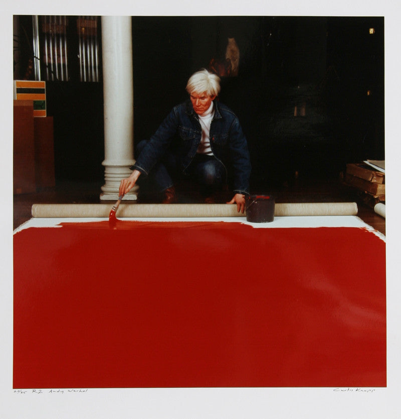 Curtis Knapp "Andy Warhol Red Series 2" Color Photograph