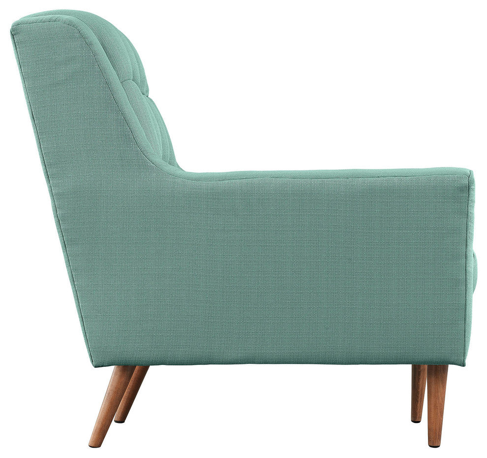 Modern Contemporary Fabric Sofa , Blue, Fabric