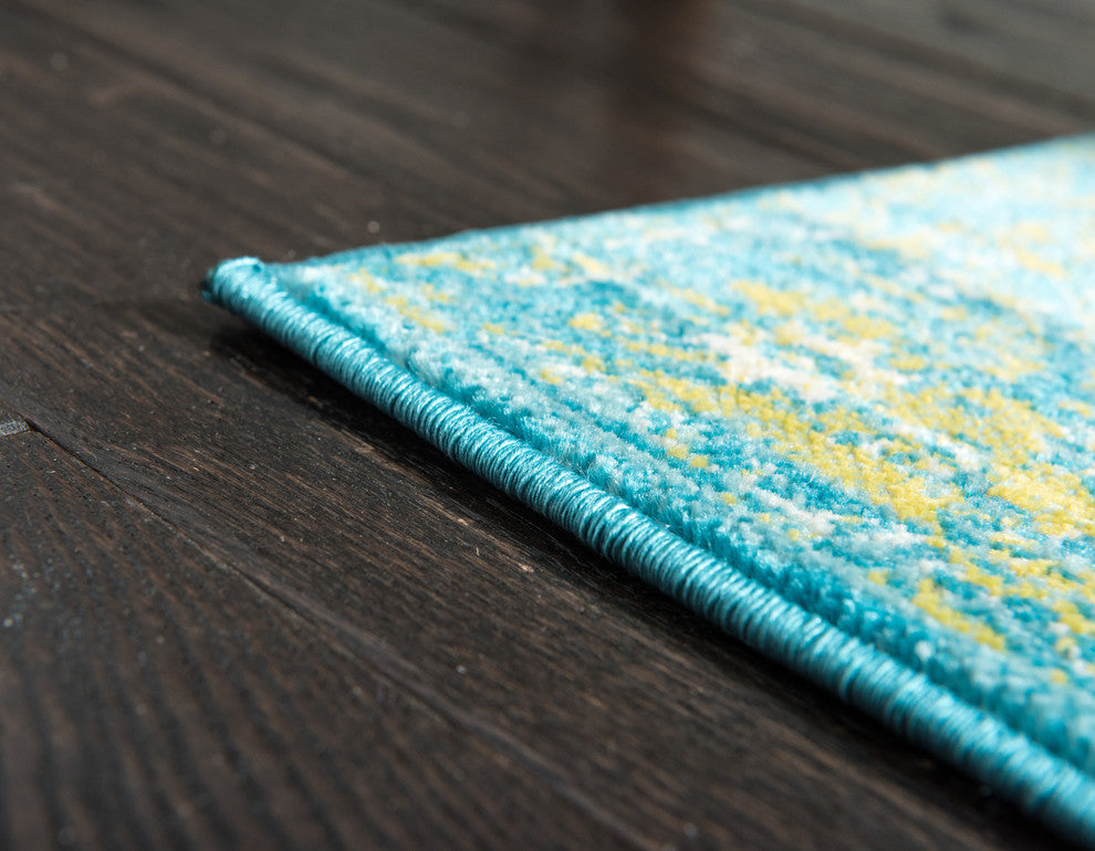 Unique Loom Blue Imperial Ottoman 2' 0 x 6' 0 Runner Rug